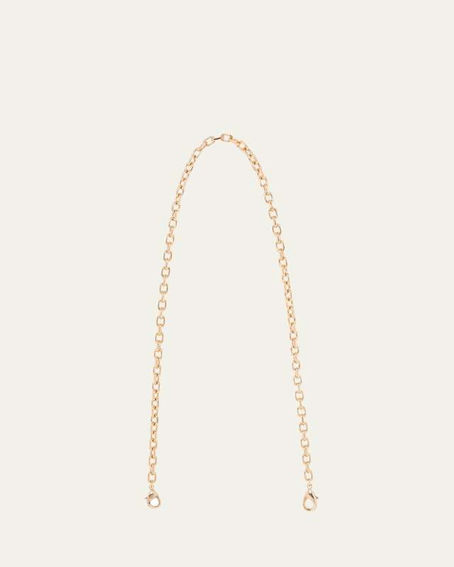 Brass Elbow Chain Shoulder Strap